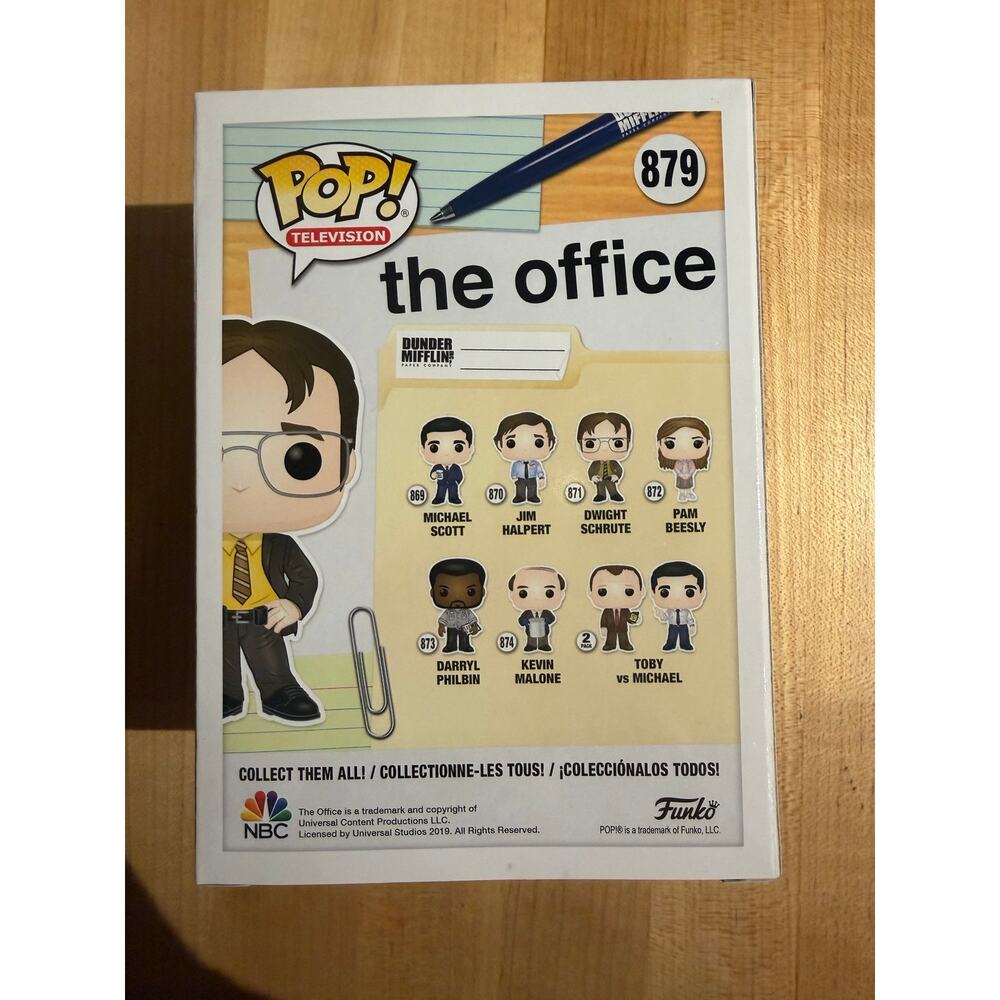 Funko Pop! Television The Office Jim Halpert as Dwight #879 BoxLunch Exclusive - Picture 3 of 6